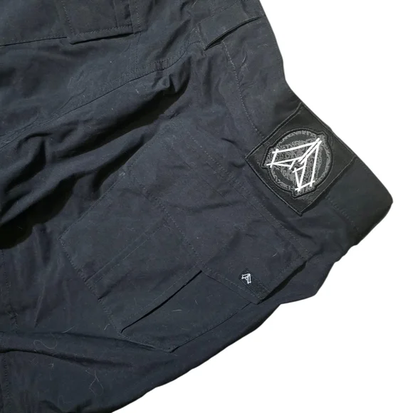 SECTION Black Snowboard Ski Pants|Size L |Waterproof Cargo|Streetwear Snow Gear - Picture 6 of 9